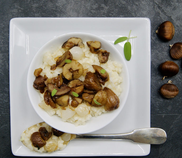 Risotto aux marrons