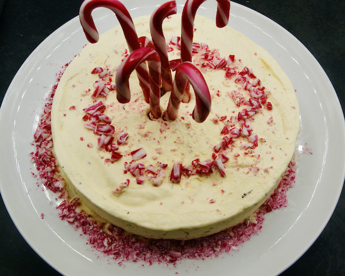 Gâteau glacé à la vanille