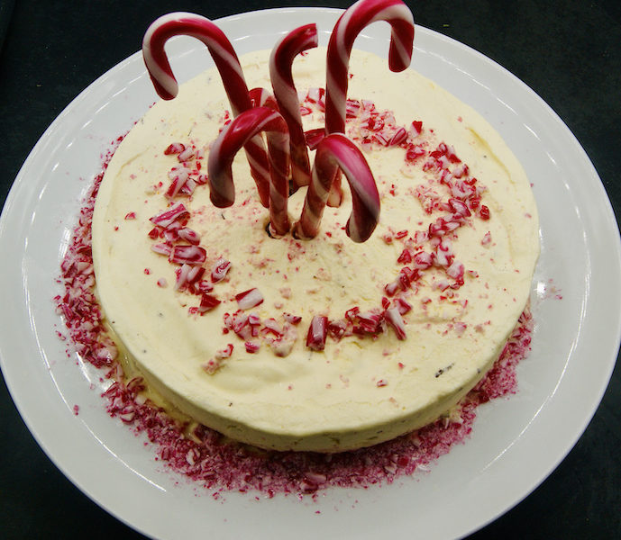 Gâteau glacé à la vanille