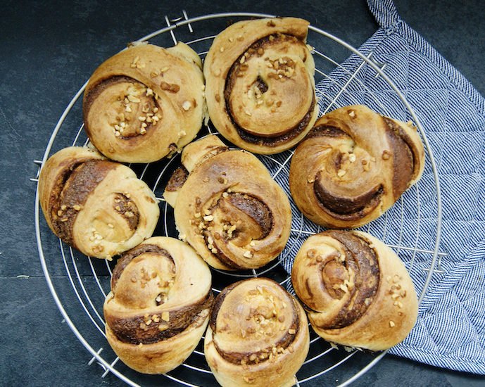Mini brioches babka