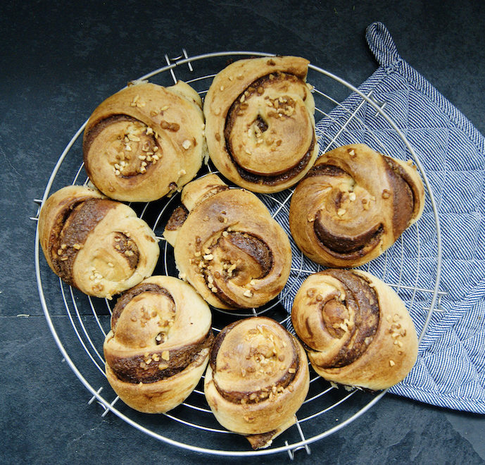 Mini brioches babka