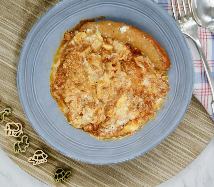 One-pot pâtes à la saucisse italienne