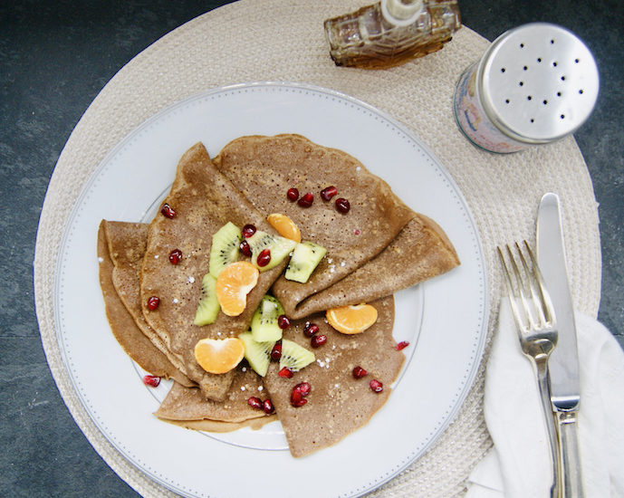 Crêpes au chocolat