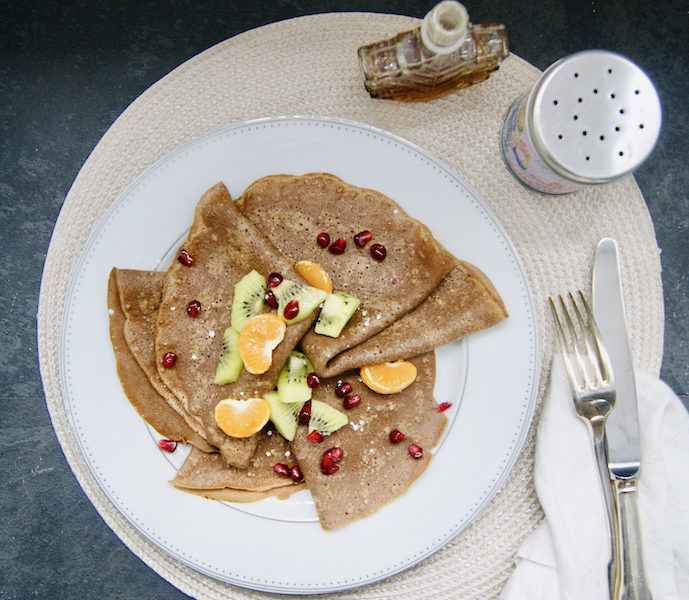 Crêpes au chocolat