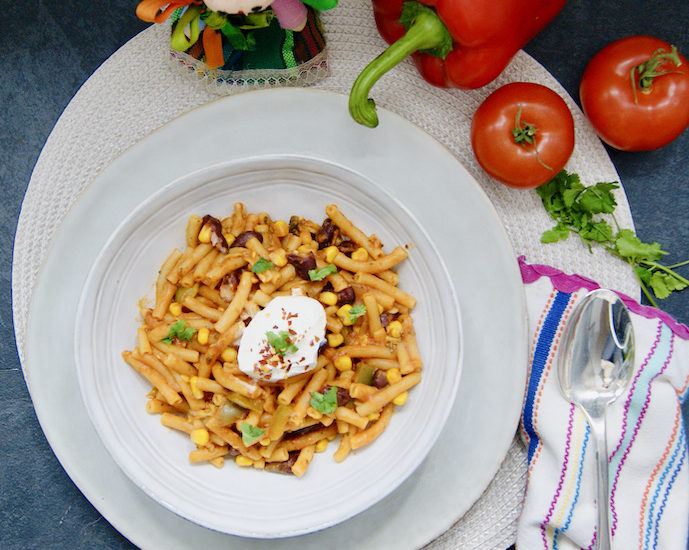 One-pot pâtes mexicain