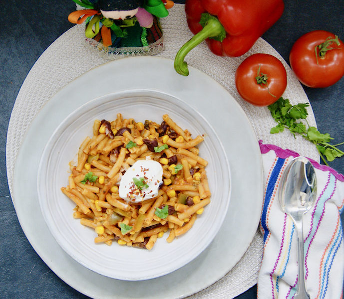 One-pot pâtes mexicain