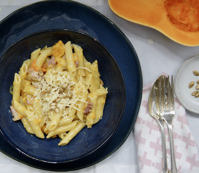 One-pot pâtes à la courge butternut