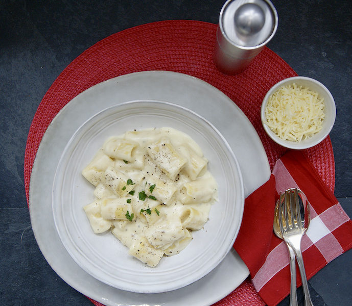 One-pot pâtes suisse