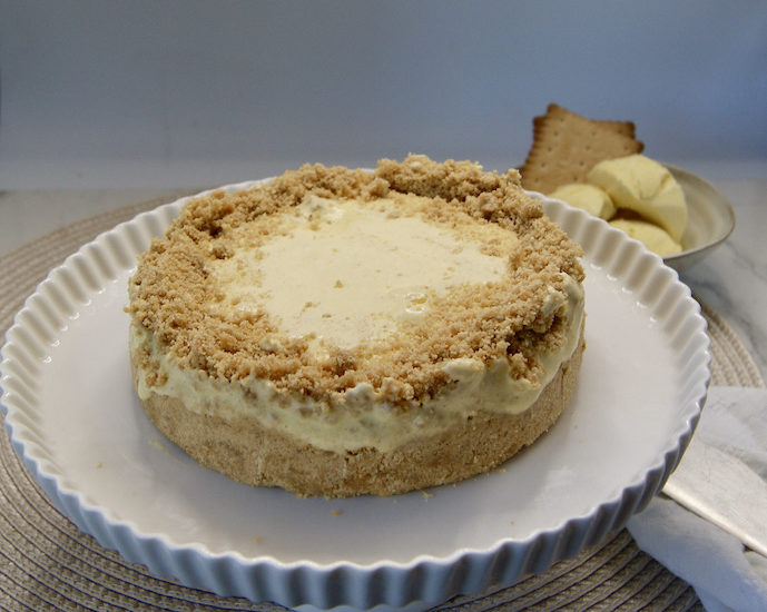 Gâteau à la glace vanille