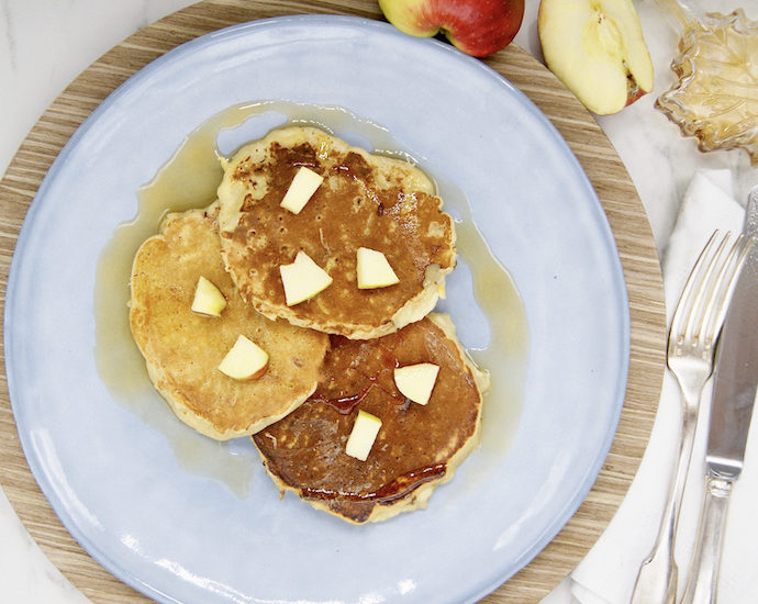 Pancakes aux pommes râpées
