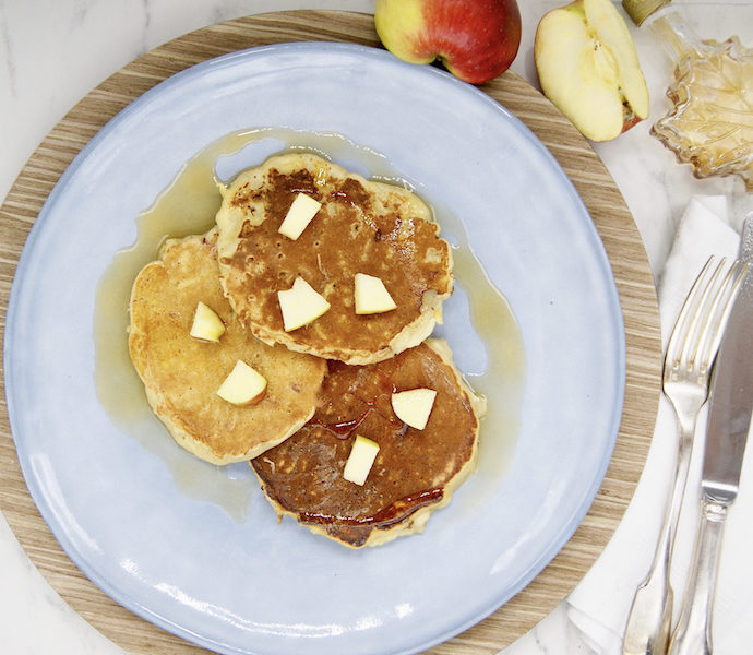 Pancakes aux pommes râpées