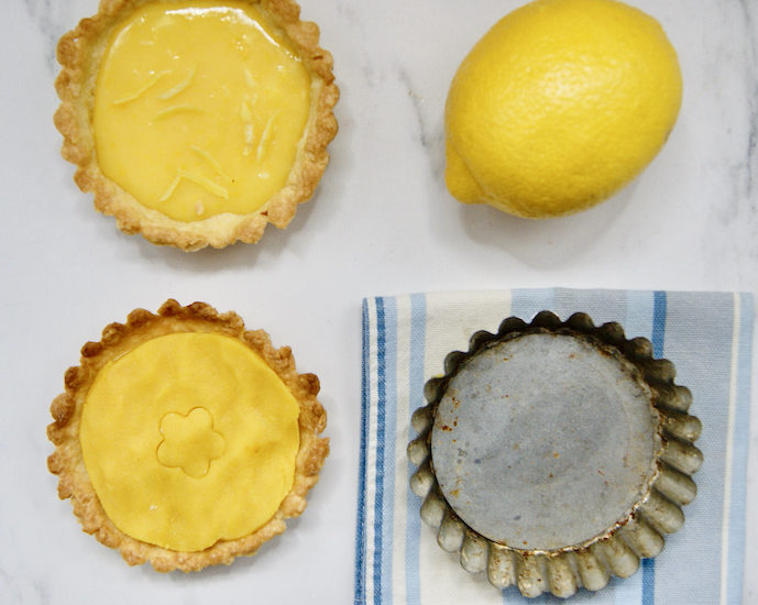 Tartelette au citron et pâte d’amandes