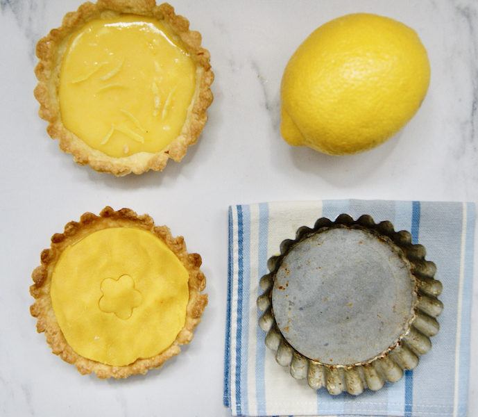 Tartelette au citron et pâte d’amandes