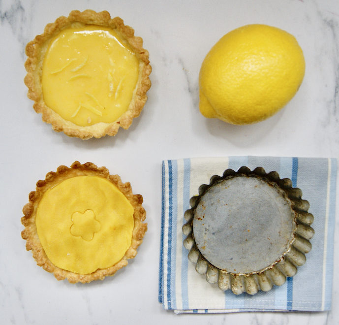Tartelette au citron et pâte d’amandes