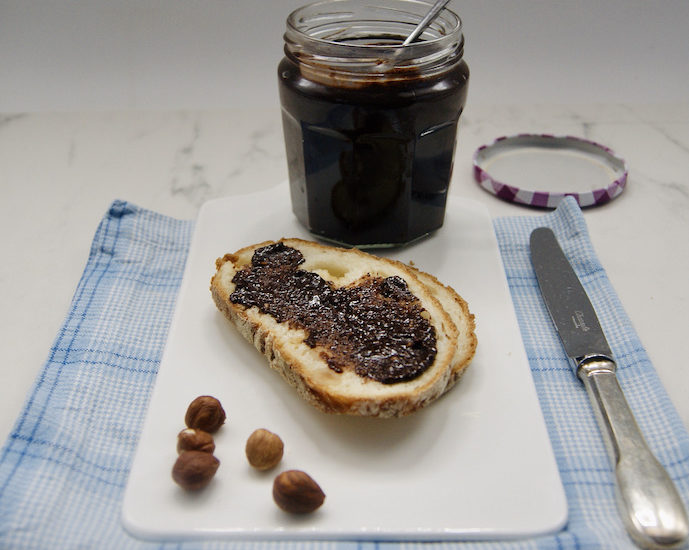 Chocolat à tartiner aux noisettes