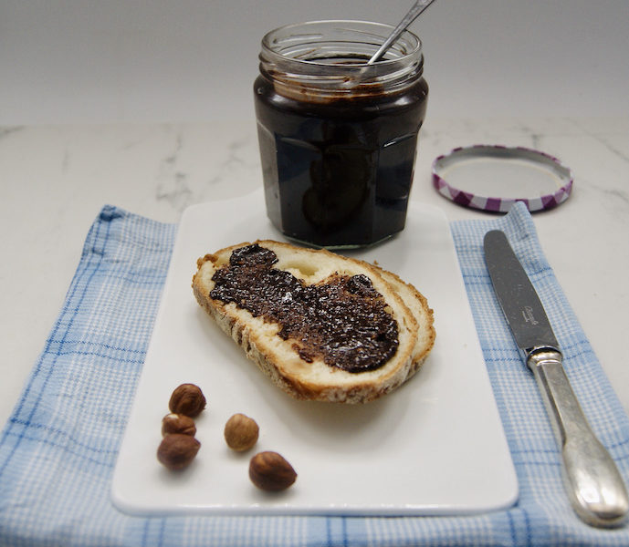 Chocolat à tartiner aux noisettes