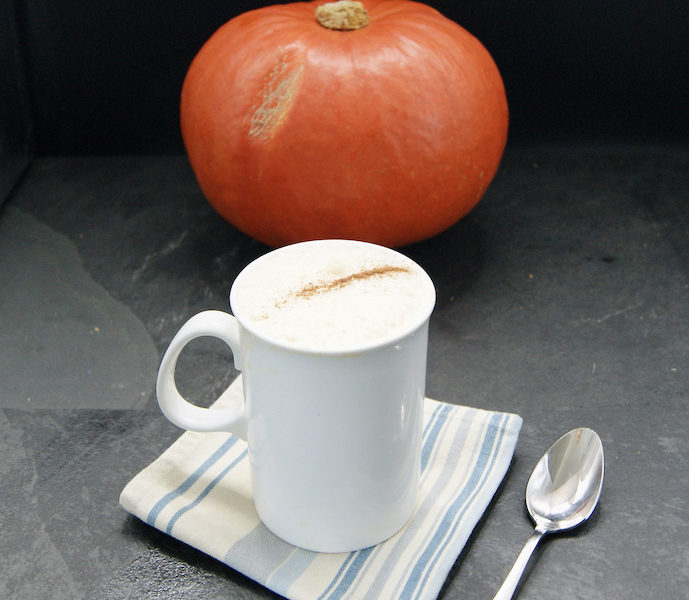 Café latte à la courge